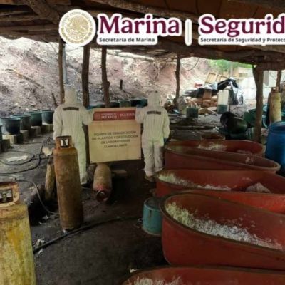 Desmantelan-laboratorio-clandestino-en-Durango-y-aseguran-1.3-toneladas-de-metanfetamina