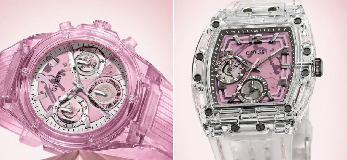 Guess-Watches-presenta-dos-relojes-rosa-para-apoyar-la-lucha-contra-el-cancer-de-mama