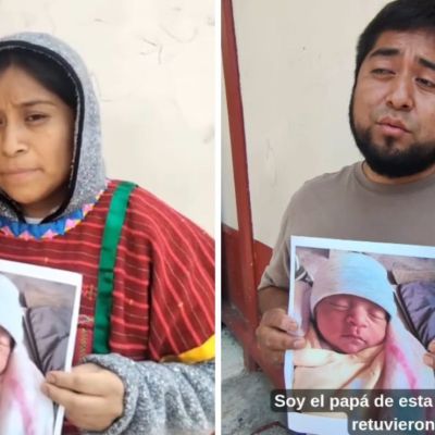 Reintegran-a-su-familia-a-bebe-triqui-retenida-en-el-Hospital-Pediatrico-de-Peralvillo
