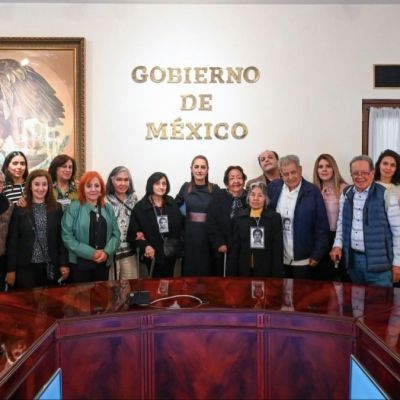Sheinbaum-se-reune-con-el-Comite-Eureka-para-dar-seguimiento-a-demandas-de-verdad-y-justicia