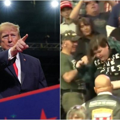 Trump-llama-gordo-a-manifestante-golpeado-durante-mitin-en-Ohio