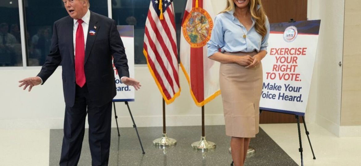 Trump-y-Melania-votan-por-anticipado-en-Florida-para-las-elecciones-intermedias
